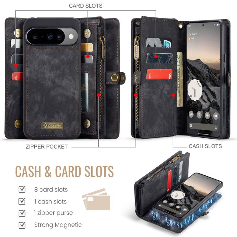 Housse Google Pixel 10 / Pixel 10 Pro Coque Détachable et Dragonne