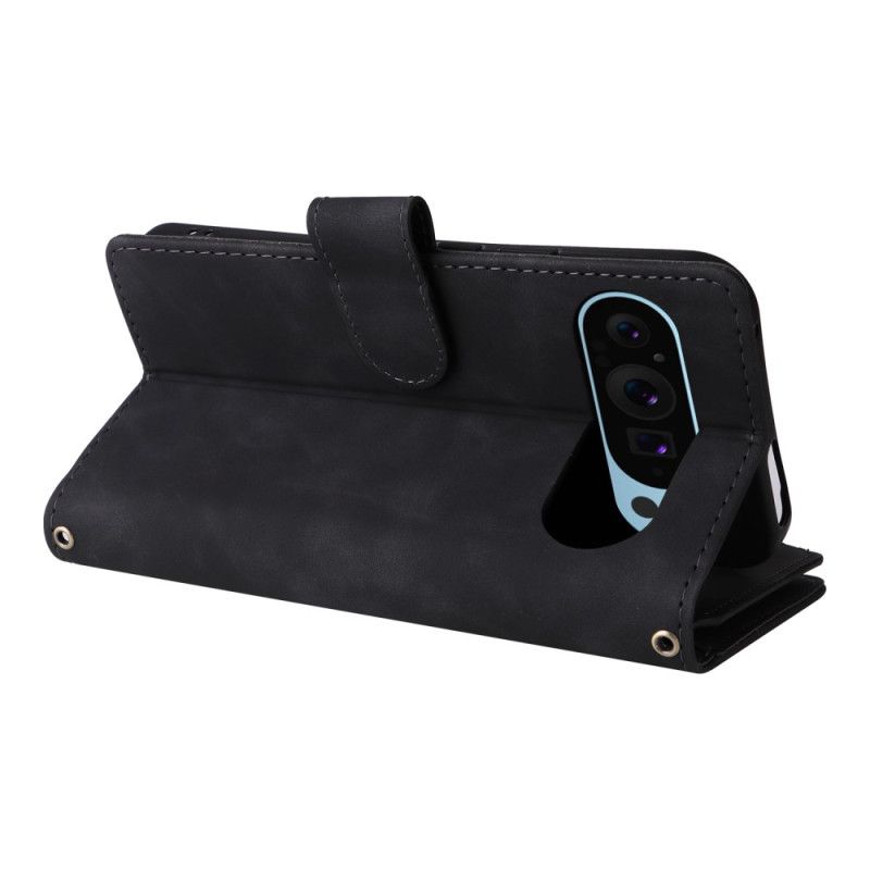 Housse Google Pixel 10 / 10 Pro Portefeuille Pochette Zippée