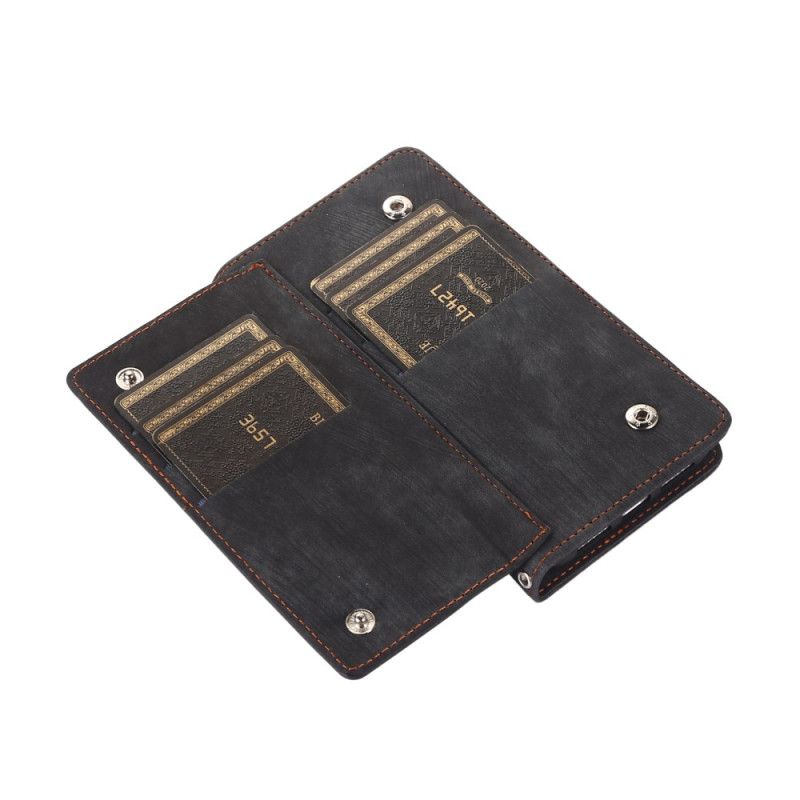 Housse Google Pixel 10 Pro XL / 9 Pro XL Portefeuille Effet Daim