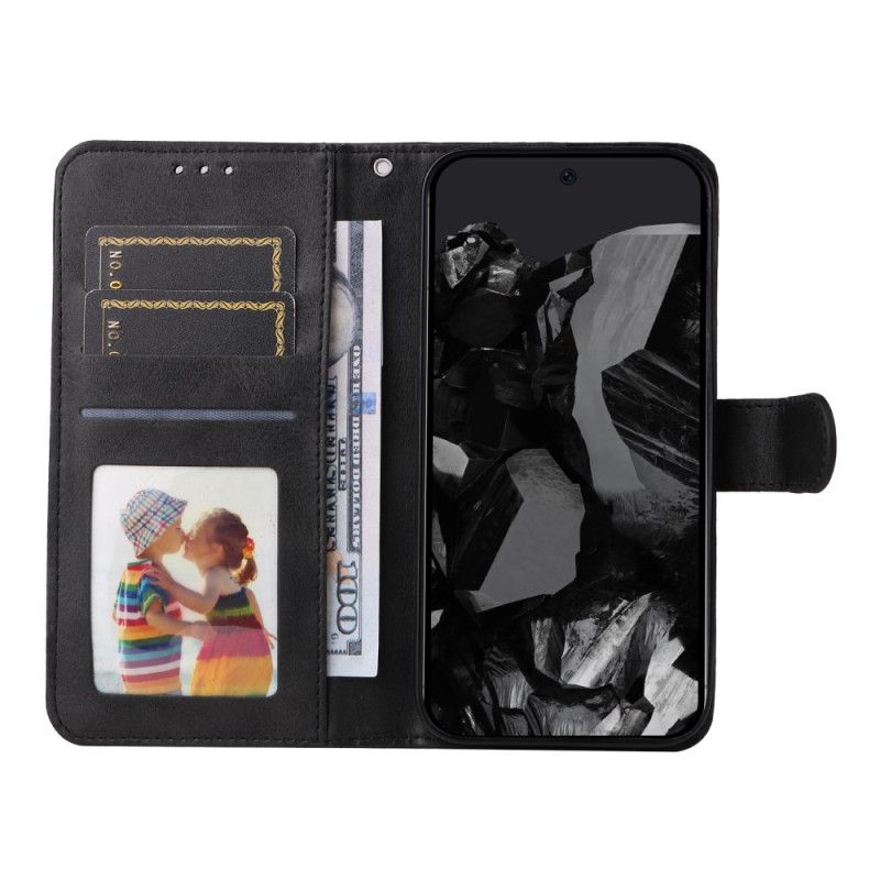 Housse Google Pixel 10 Pro XL / 9 Pro XL Simili Cuir Uni