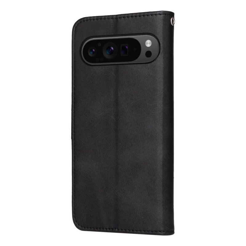 Housse Google Pixel 10 Pro XL / 9 Pro XL Simili Cuir Uni