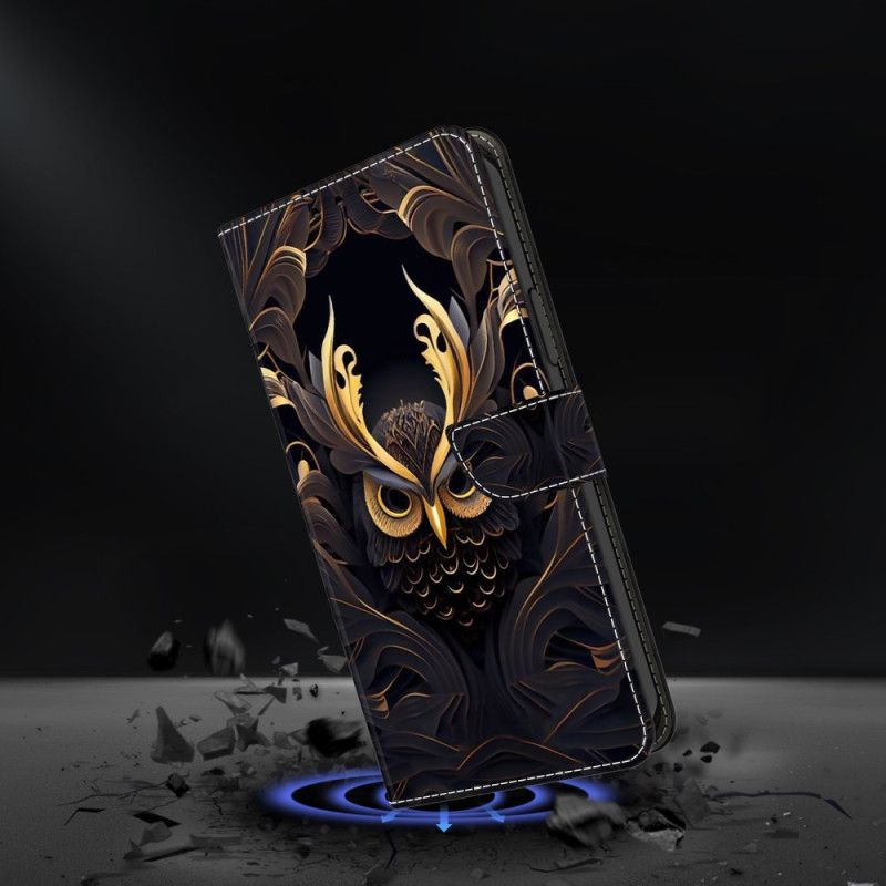 Housse Google Pixel 10 Pro XL Hibou Doré