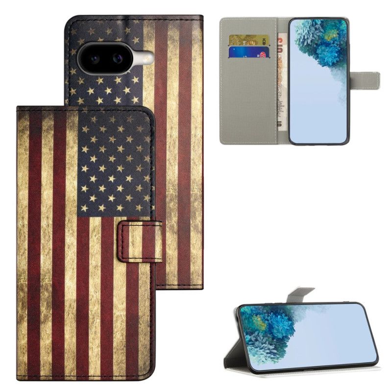 Housse Google Pixel 10A Drapeau Américain