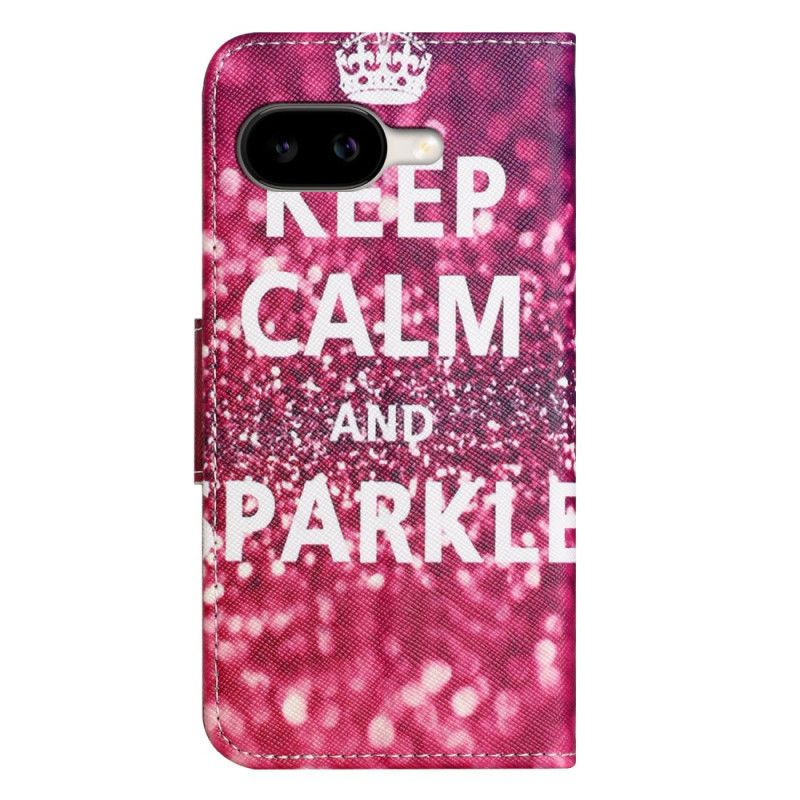 Housse Google Pixel 10A Keep Calm and Sparkle
