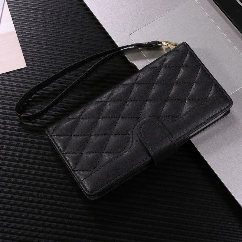 Housse Google Pixel 10A Matelassée avec Lanière et Bandoulière