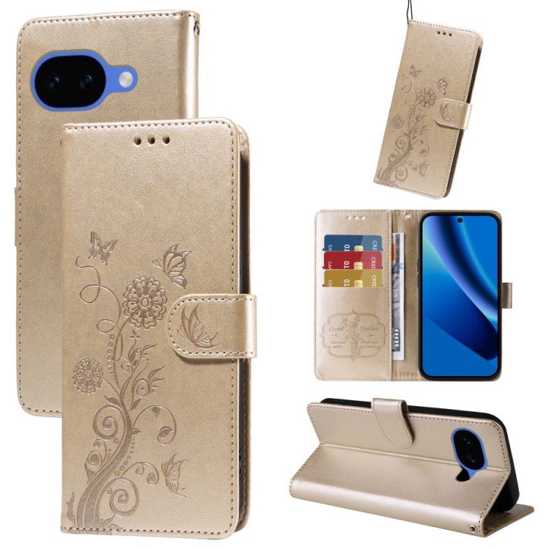 Housse Google Pixel 10A Papillon Floral