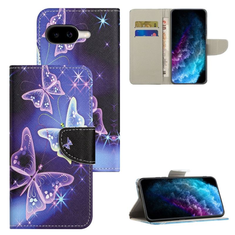 Housse Google Pixel 10A Papillons Étincelants