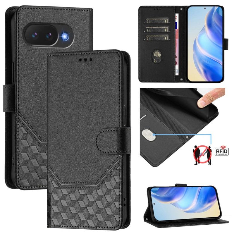 Housse Google Pixel 10A Protection RFID Motif Alvéolé