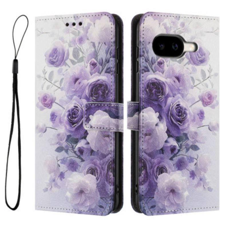 Housse Google Pixel 10A Roses Violette