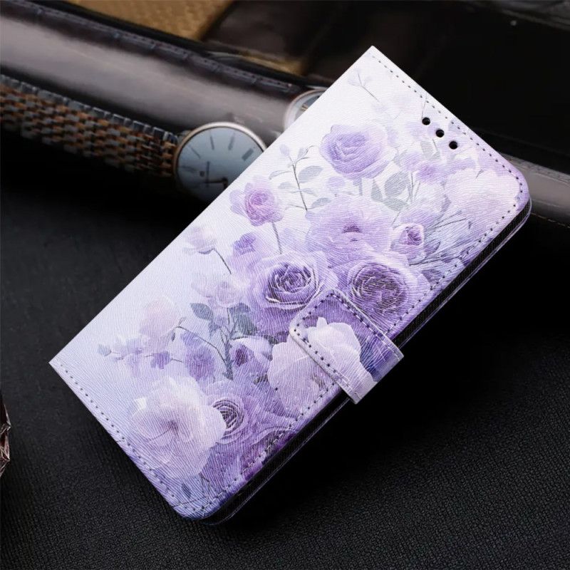 Housse Google Pixel 10A Roses Violette