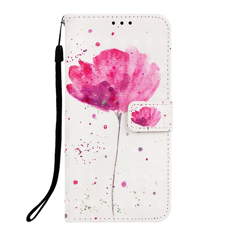 Housse Google Pixel 3a Coquelicot Aquarelle