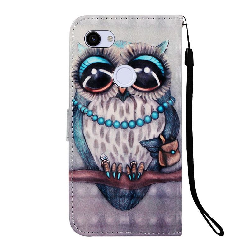 Housse Google Pixel 3a Miss Hibou