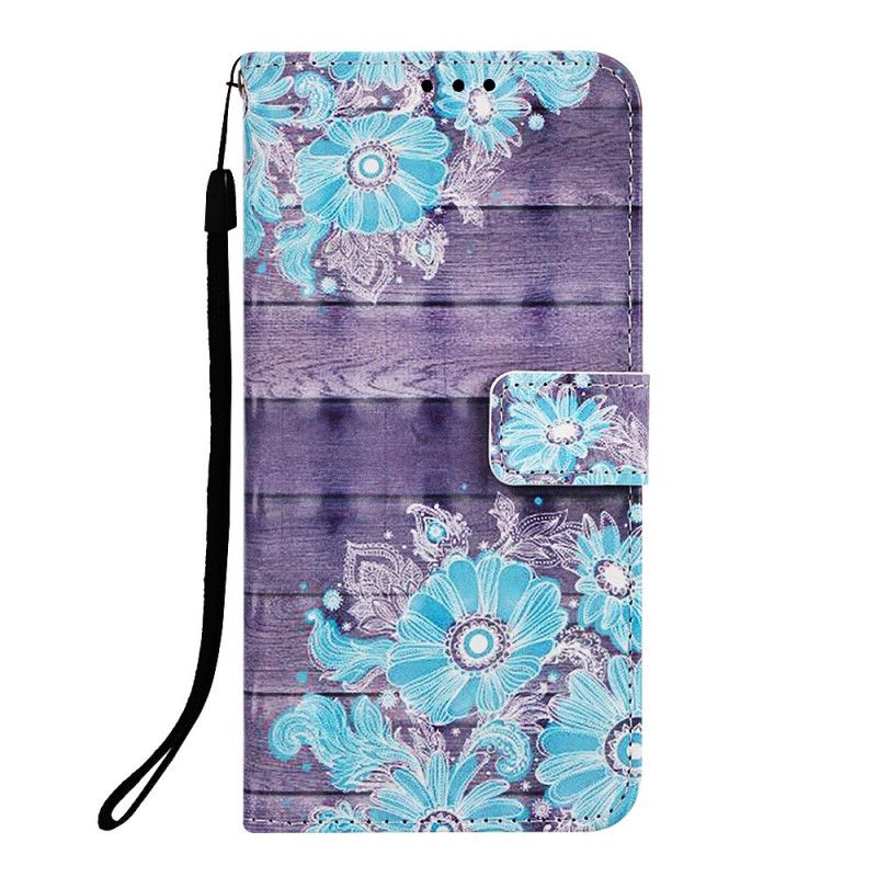 Housse Google Pixel 3a Xl Fleurs Bleues