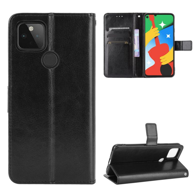 Housse Google Pixel 4a 5g Simili Cuir Flashy