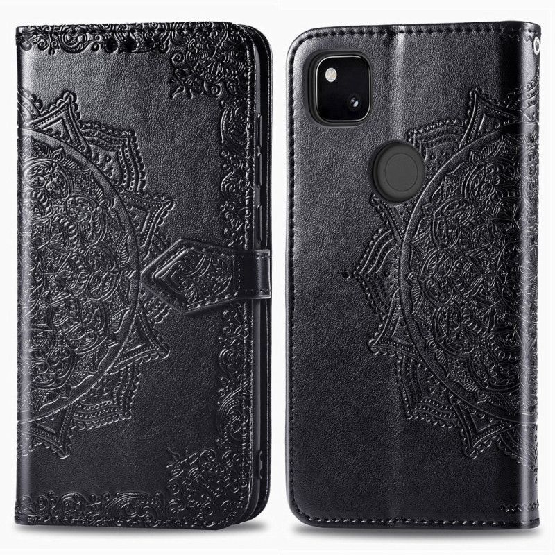 Housse Google Pixel 4a Mandala Moyen Age