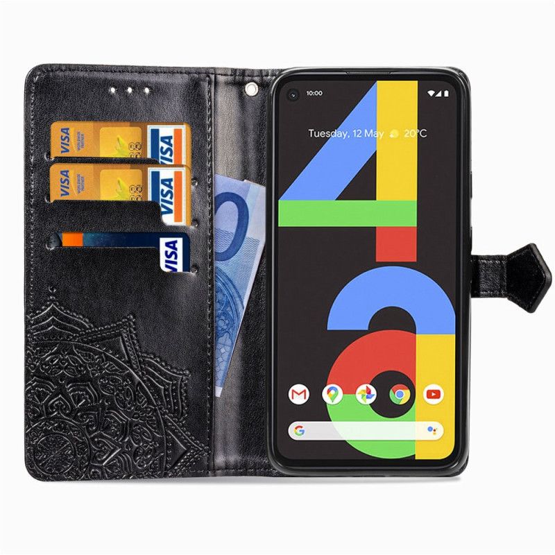 Housse Google Pixel 4a Mandala Moyen Age