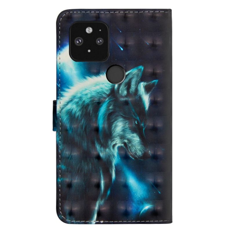 Housse Google Pixel 5 Loup Majestueux