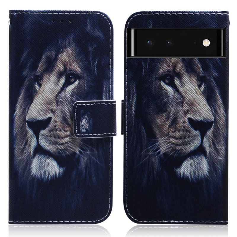 Housse Google Pixel 6 Dreaming Lion