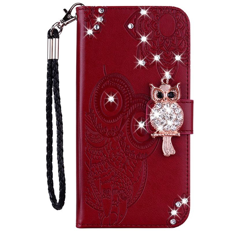 Housse Google Pixel 6 Hibou Mandala Et Breloque