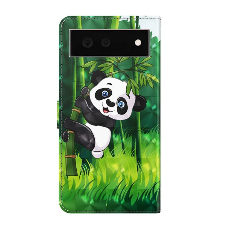 Housse Google Pixel 6 Panda Et Bambou