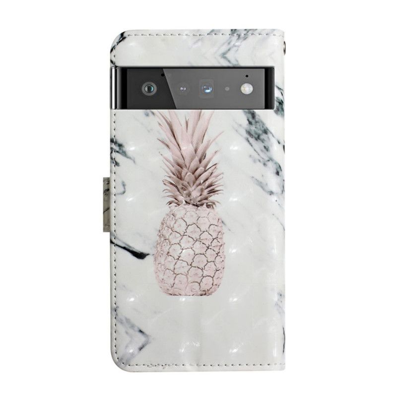 Housse Google Pixel 6 Pro Light Spot Ananas