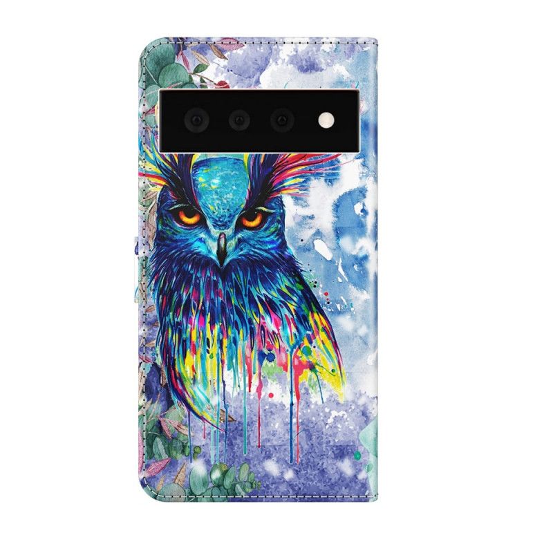 Housse Google Pixel 6 Pro Oiseau Aquarelle