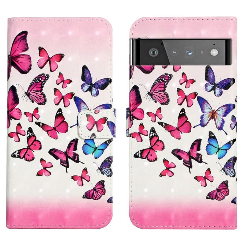 Housse Google Pixel 6 Pro Vol De Papillons