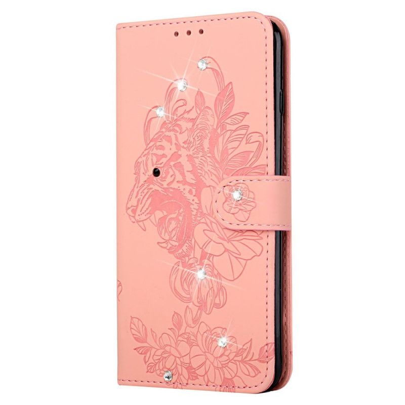 Housse Google Pixel 6 Tigre Baroque Et Strass