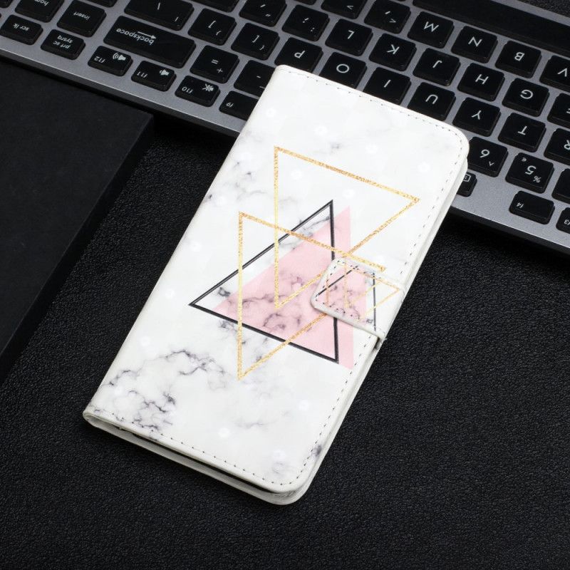 Housse Google Pixel 6 Triangle En Paillettes