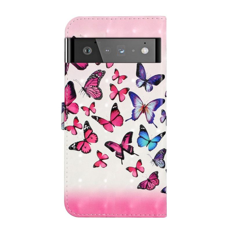 Housse Google Pixel 6 Vol De Papillons