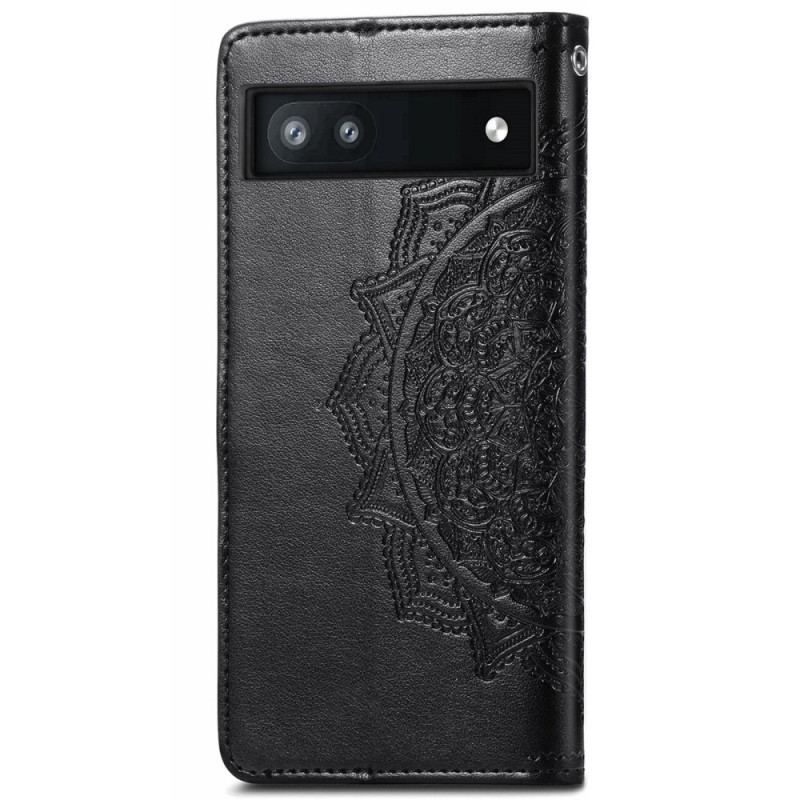 Housse Google Pixel 6A Mandala Soleil à Lanière