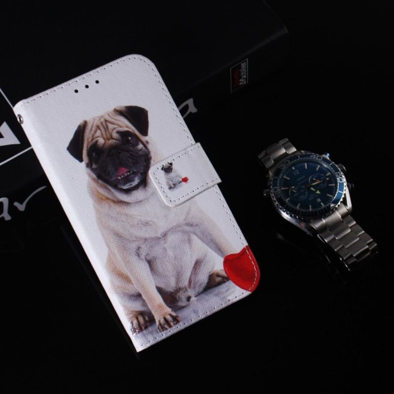 Housse Google Pixel 6A Pug Dog