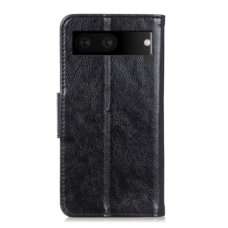 Housse Google Pixel 7 Cuir Fendu Nappa