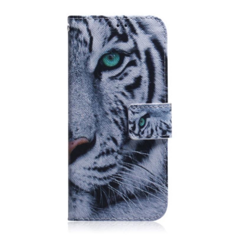 Housse Google Pixel 7 Pro Tigre Blanc