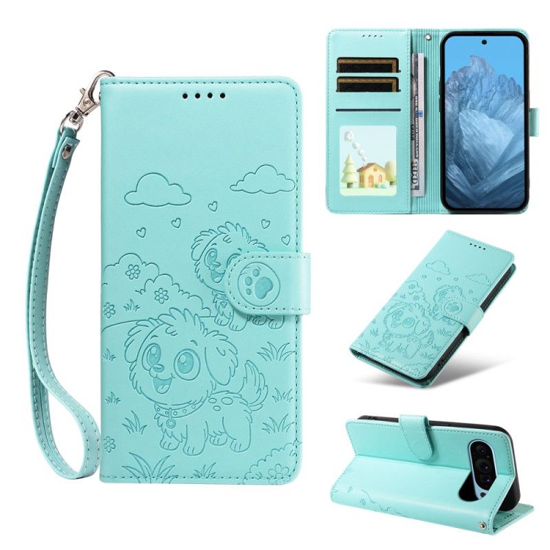 Housse Google Pixel Pro XL Blocage RFID et Motif Chien