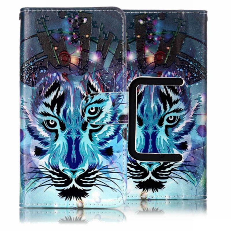 Housse Lg G6 Tigre Bleu