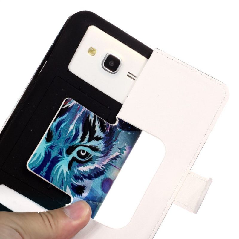 Housse Lg G6 Tigre Bleu