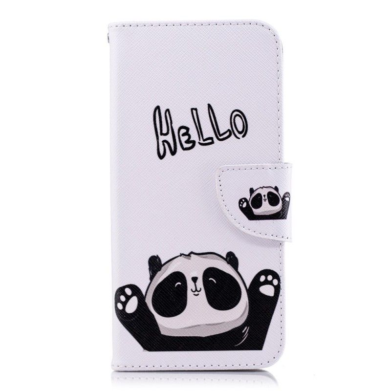 Housse Lg G7 Thinq Hello Panda