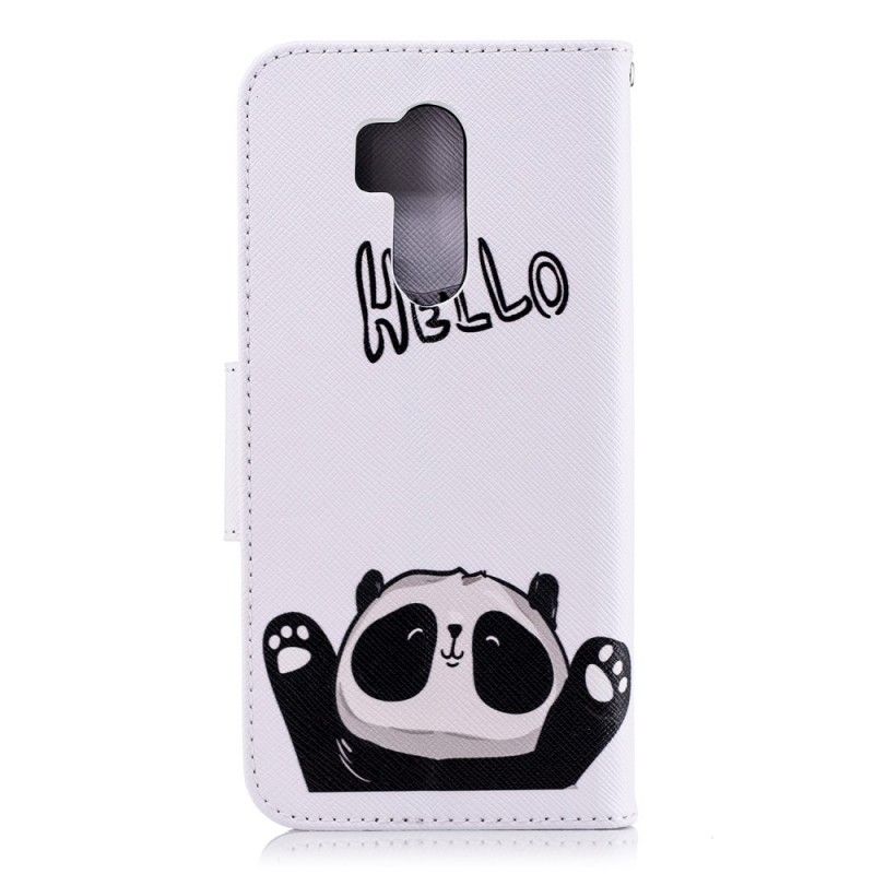 Housse Lg G7 Thinq Hello Panda