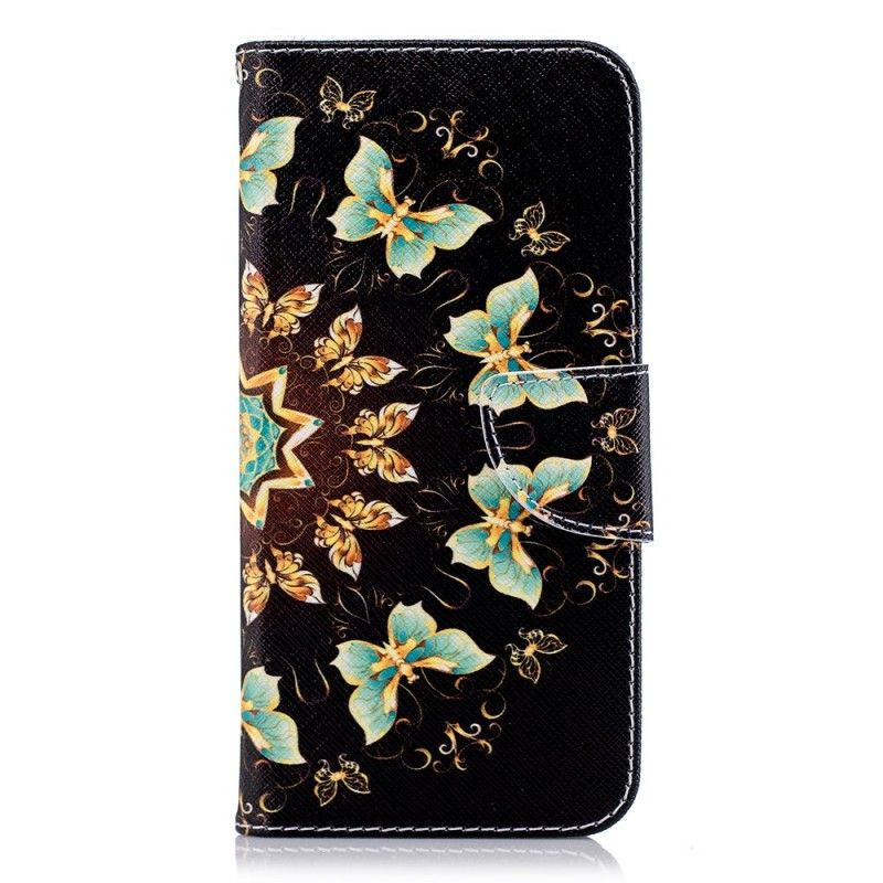 Housse Lg G7 Thinq Mandala Papillons