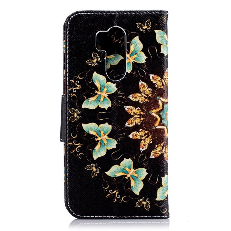 Housse Lg G7 Thinq Mandala Papillons