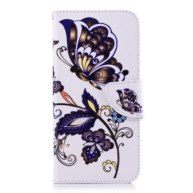 Housse Lg G7 Thinq Tattoo Papillon