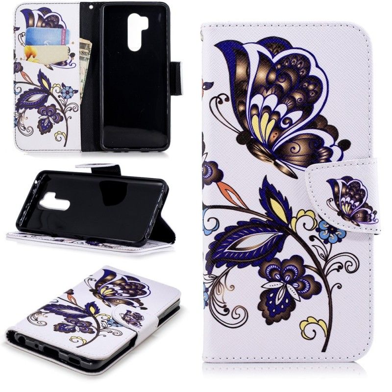 Housse Lg G7 Thinq Tattoo Papillon