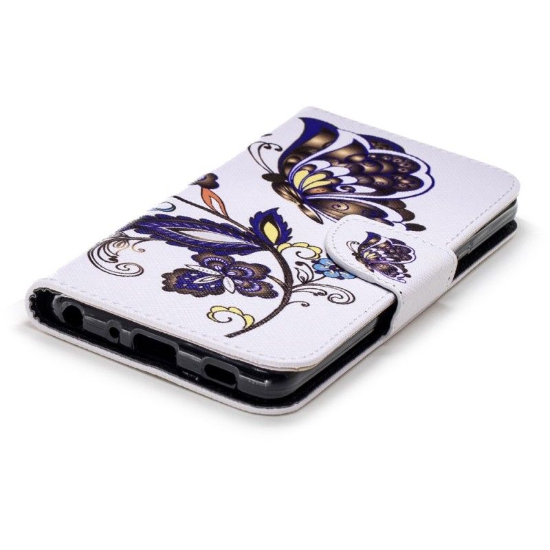 Housse Lg G7 Thinq Tattoo Papillon