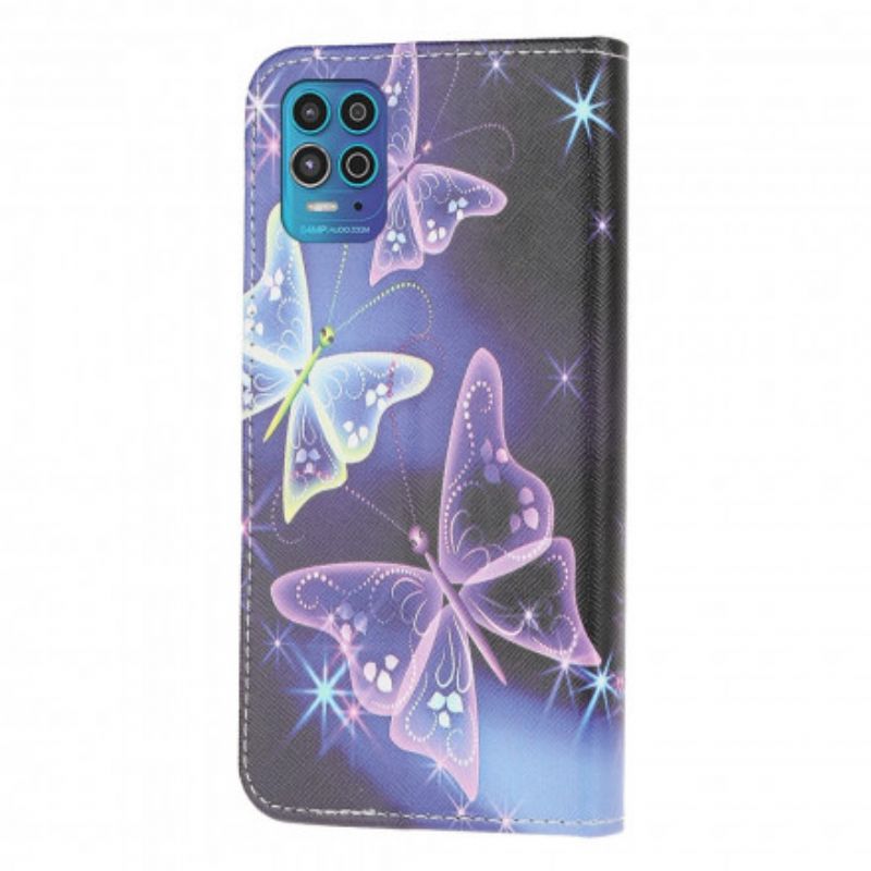 Housse Moto G100 Butterflies