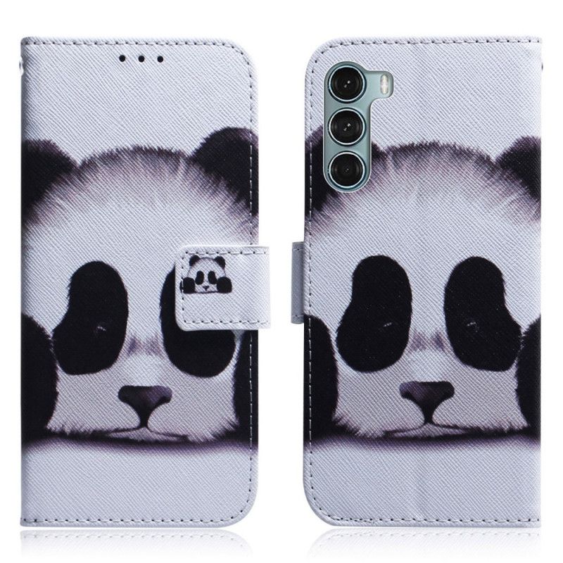 Housse Moto G200 5G Face De Panda