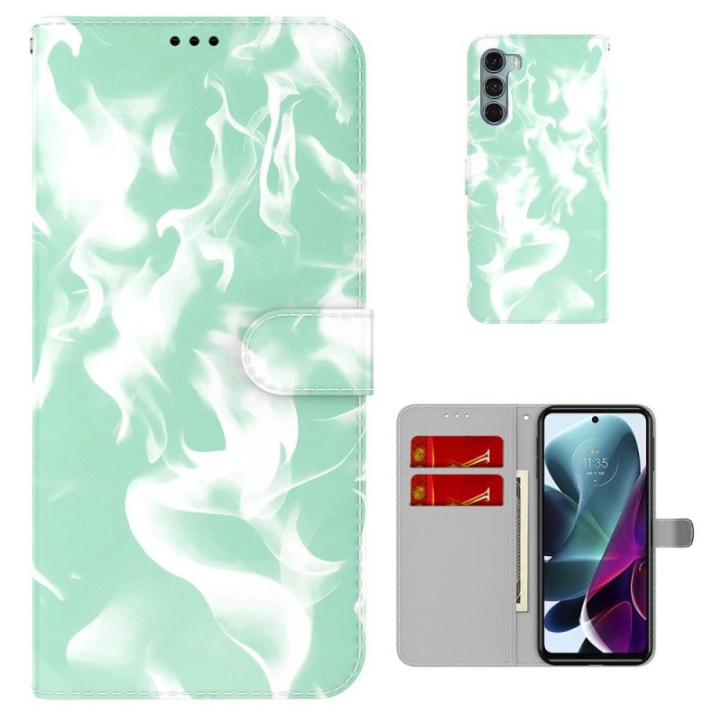 Housse Moto G200 5G Motif Abstrait