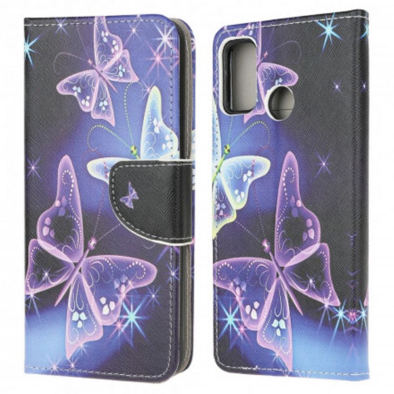 Housse Moto G30 / G10 Butterflies