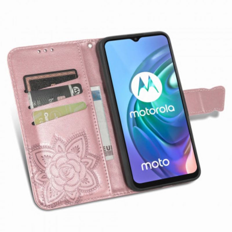 Housse Moto G30 / G10 Demi Papillon