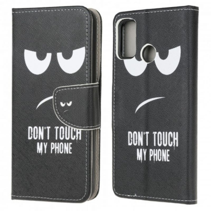 Housse Moto G30 / G10 Don't Touch My Phone